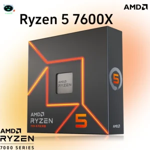 NEW AMD Ryzen 5 7600X R5 7600X 4.7 GHz 6-Core 12-Thread PCIE 5.0 105W CPU Processor 5NM L3=32M 100-000000593 LGA AM5 for Gaming